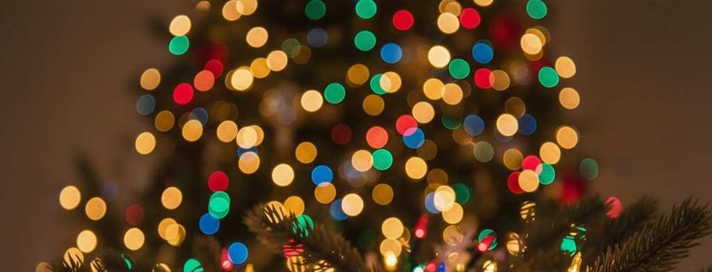 bokeh christmas lights Shreveport